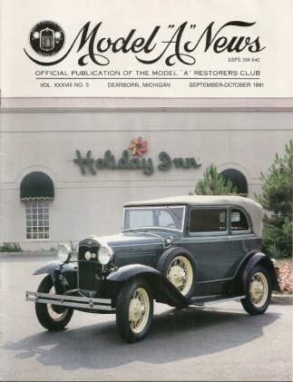 MODEL A NEWS 1991 SEPT - LEAKLESS WATER PUMP, PLIERS, BATTERY CABLE, COILS